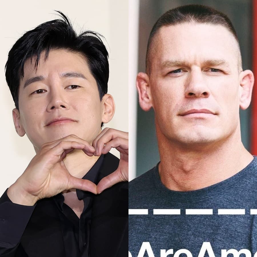 ジョン・シナがキム・ムヨルにシャウトアウト
